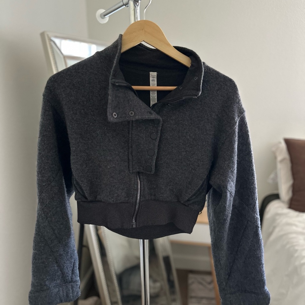 Alo Yoga Strut bonded Merino Wool Coat